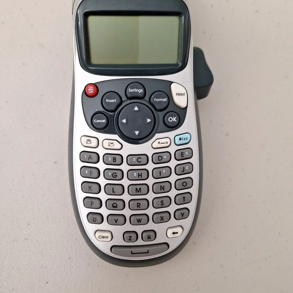 Dymo LetraTag Label Maker Handheld Electronic Printer Keyboard Portable TESTED